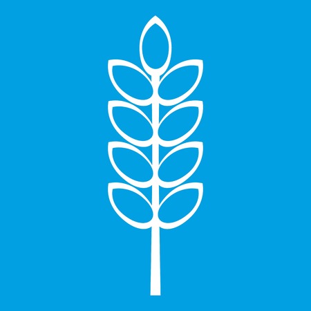 Inlet spike icon whiteのイラスト素材