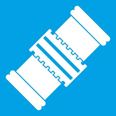 Repair detail icon whiteのイラスト素材