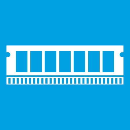 DVD RAM module for the personal computer iconのイラスト素材