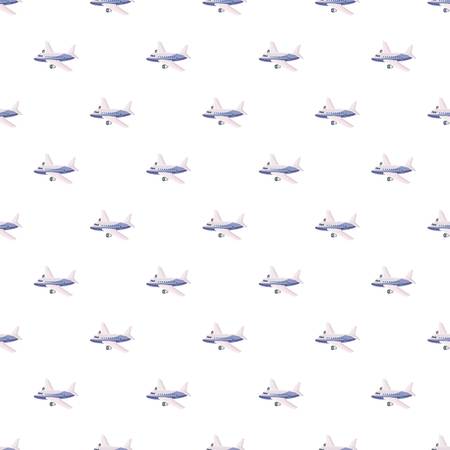 Passenger airliner patternのイラスト素材