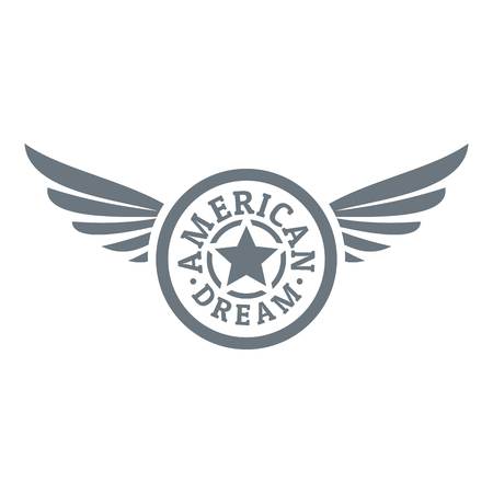 American dream, simple styleのイラスト素材
