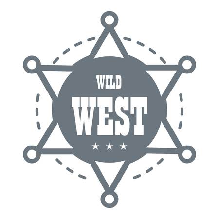 Wild west. Simple illustration of wild west vector for web designのイラスト素材