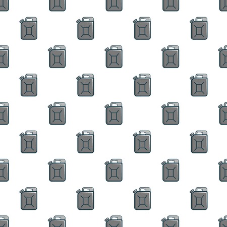 Jerrycan pattern seamless repeat in cartoon style vector illustrationのイラスト素材