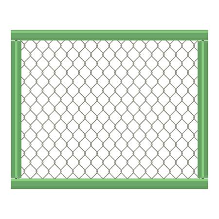 Grid fence icon, cartoon styleのイラスト素材