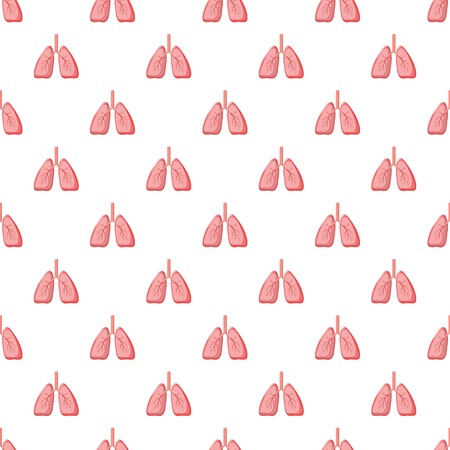 Human lungs patternのイラスト素材