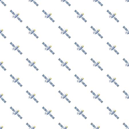 Earth satellite sputnik patternのイラスト素材