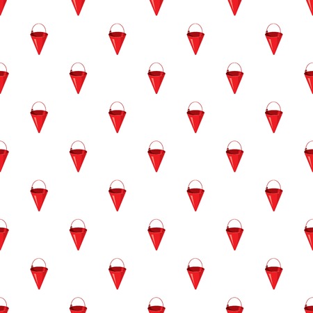 Red fire bucket patternのイラスト素材