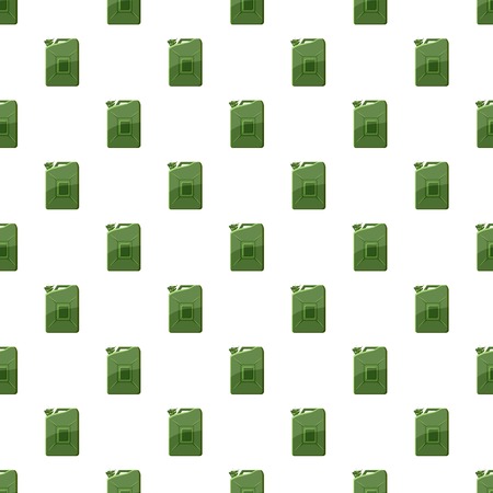 Green jerrycan patternのイラスト素材