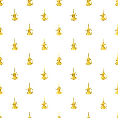 Turkish teapot pattern seamless repeat in cartoon style vector illustrationのイラスト素材