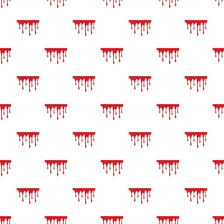 Flowing blood patternのイラスト素材