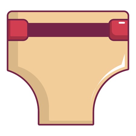 Pregnant underwear icon. Cartoon illustration of pregnant underwear vector icon for web designのイラスト素材