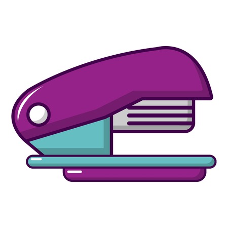 Stapler icon. Cartoon illustration of stapler vector icon for web designのイラスト素材