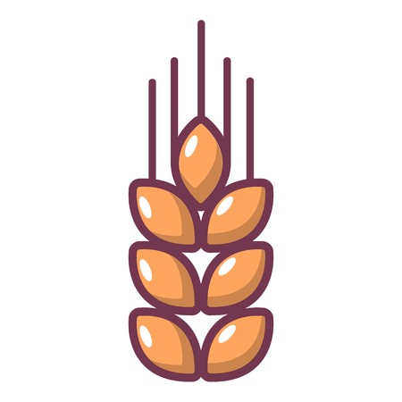 Wheat icon. Cartoon illustration of wheat vector icon for web designのイラスト素材