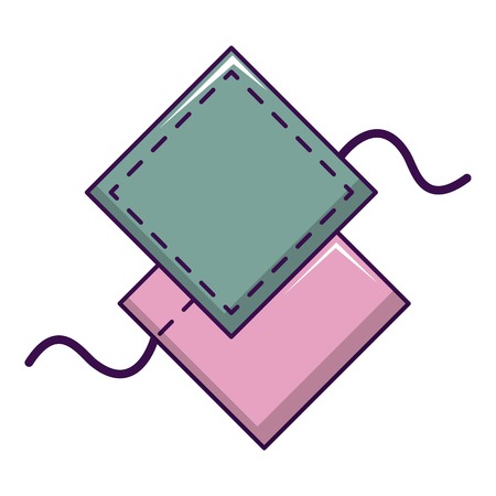 Pattern for sewing icon. Cartoon illustration of pattern for sewing vector icon for web designのイラスト素材