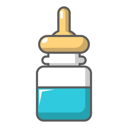 Nasal drops icon, cartoon styleのイラスト素材