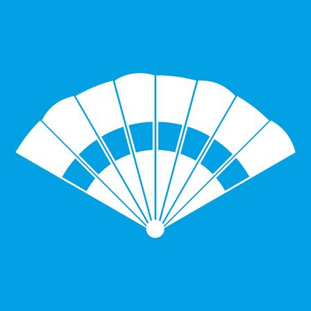 Fan icon white.のイラスト素材
