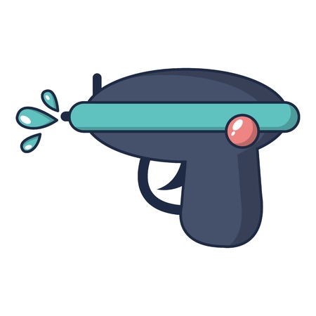 Water gun icon, cartoon styleのイラスト素材