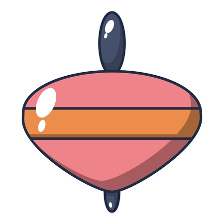 Whirligig toy icon, cartoon styleのイラスト素材