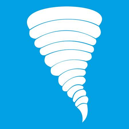 Tornado icon illustration.のイラスト素材