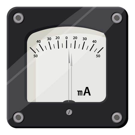 Ammeter icon, cartoon styleのイラスト素材