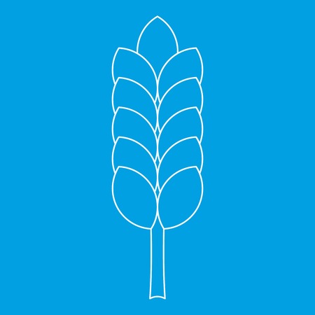 Big spica icon, outline styleのイラスト素材