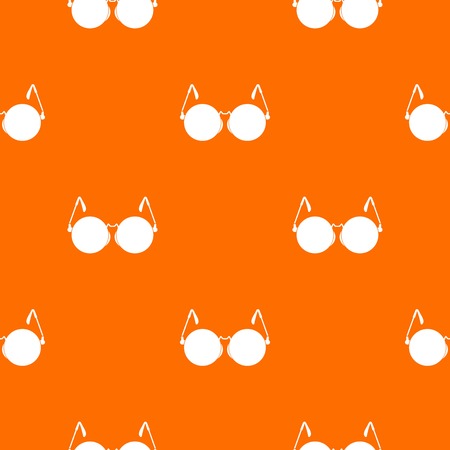 Glasses for blind pattern seamlessのイラスト素材