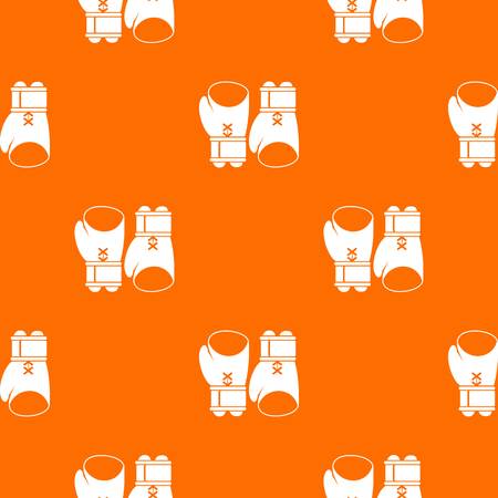 Boxing gloves pattern seamlessのイラスト素材