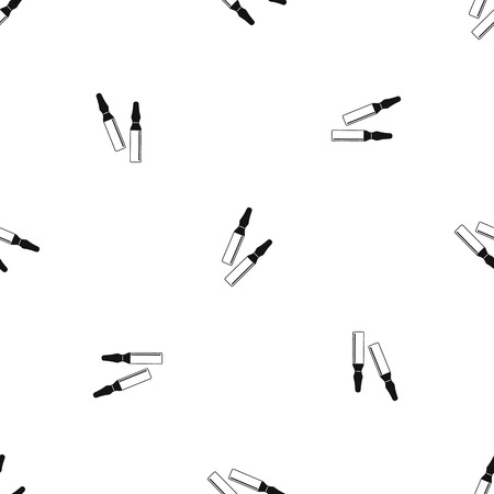 Iodine sticks pattern seamless blackのイラスト素材