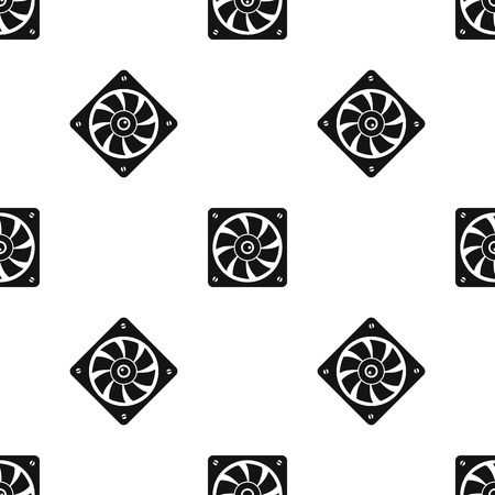 Computer fan pattern.のイラスト素材