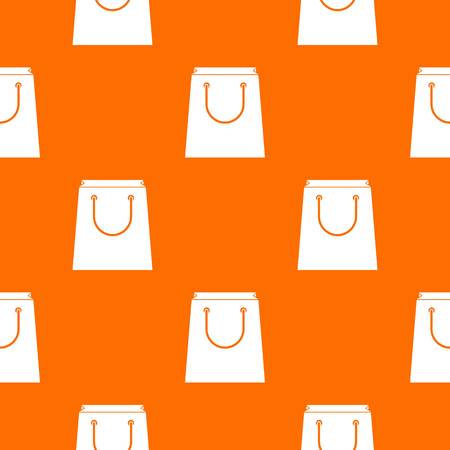 Paper shopping bag pattern seamlessのイラスト素材