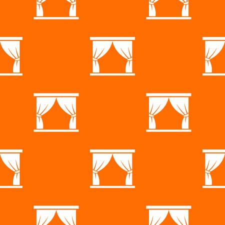 Curtain on stage pattern seamlessのイラスト素材