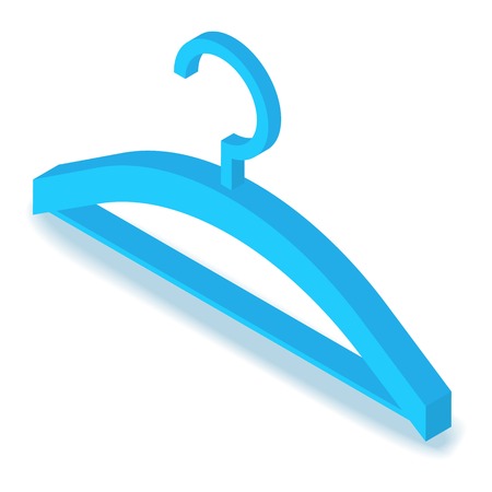 Hanger icon, isometric 3d styleのイラスト素材