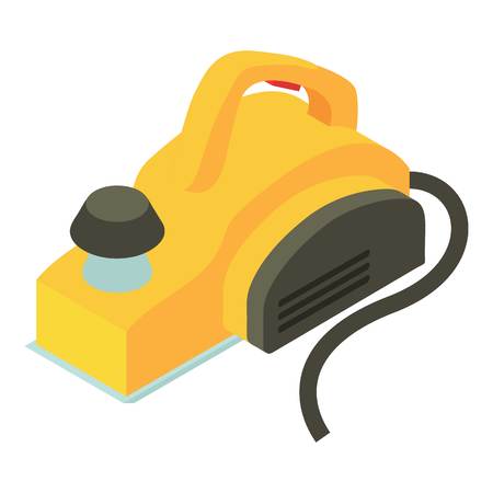 Big jack plane icon. Isometric illustration of big jack plane vector icon for webのイラスト素材