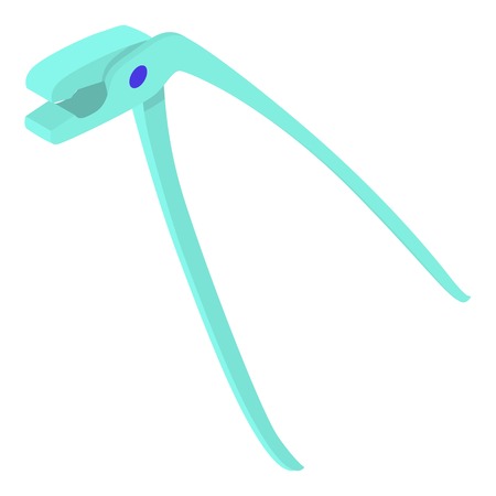 Pliers icon, isometric 3d styleのイラスト素材