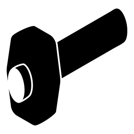 Sledgehammer icon. Simple illustration of sledgehammer vector icon for webのイラスト素材