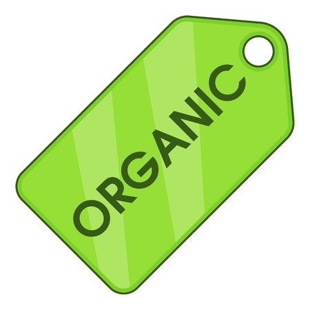 Tag icon, cartoon styleのイラスト素材