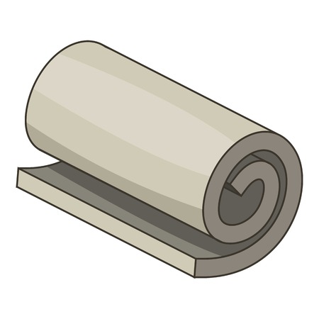 Carpet icon. Cartoon illustration of carpet vector icon for webのイラスト素材