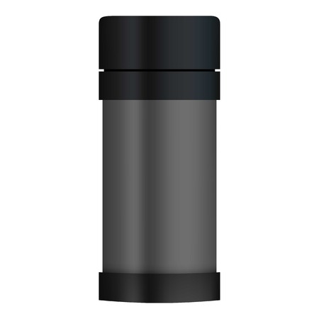 Flask mockup, realistic style Vector illustration.のイラスト素材