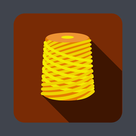 Thread concept background, cartoon styleのイラスト素材