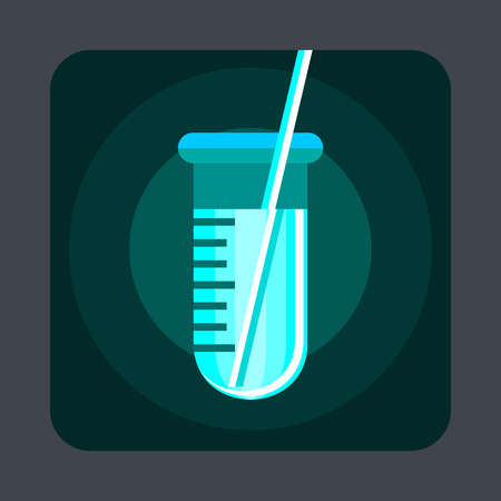 Tube light concept background, cartoon styleのイラスト素材