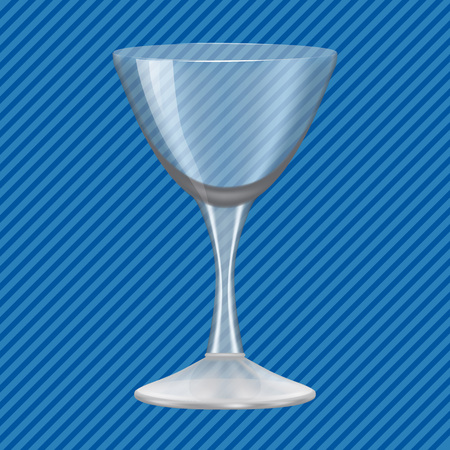 Cocktail glass concept background, realistic styleのイラスト素材