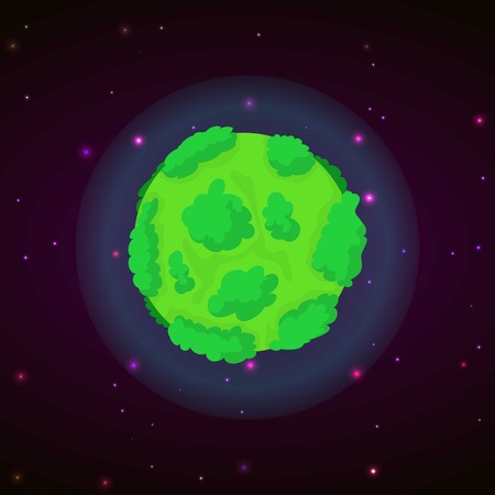Eco planet concept background.のイラスト素材
