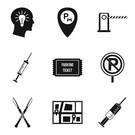 Success of development icons set. Simple set of 9 success of development vector icons for web isolated on white backgroundのイラスト素材