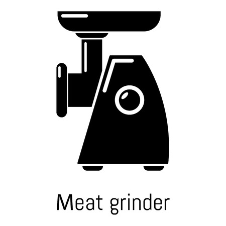 Meat grinder icon. Simple illustration of meat grinder vector icon for webのイラスト素材