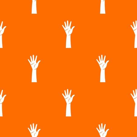 Hand pattern seamlessのイラスト素材