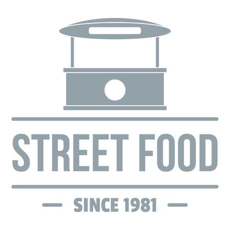 Urban shop logo, simple gray styleのイラスト素材