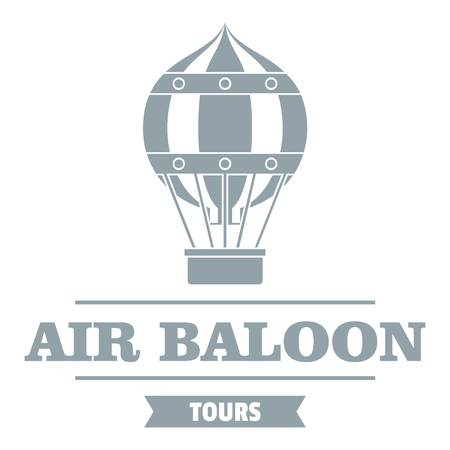 Simple illustration of fly air balloon vector for webのイラスト素材