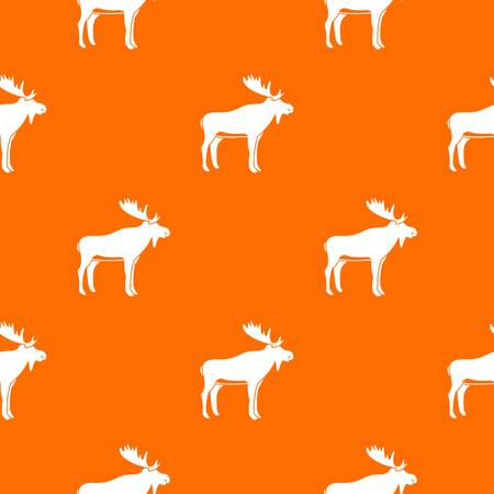 Deer pattern seamlessのイラスト素材