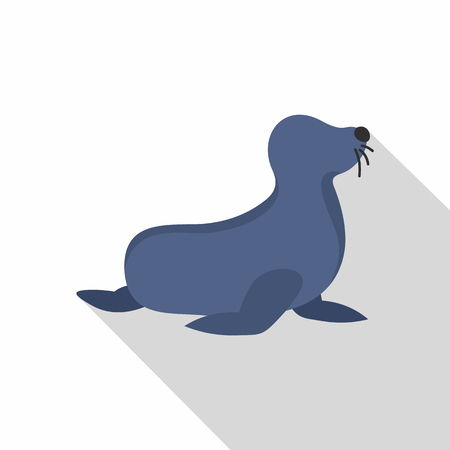 Seal icon. Flat illustration of seal vector icon for webのイラスト素材