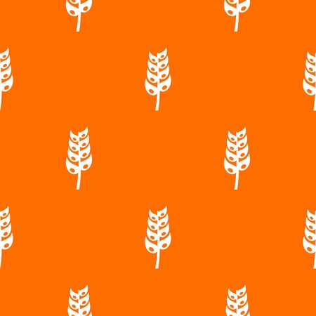 Ripe spica pattern seamlessのイラスト素材